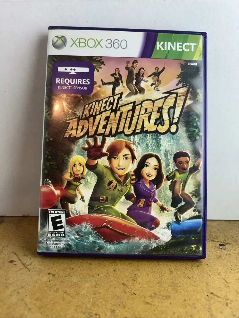 Kinect Adventures Xbox 360 Kinect Motion Control Family Game
